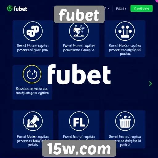 Análise das funcionalidades do site fubet